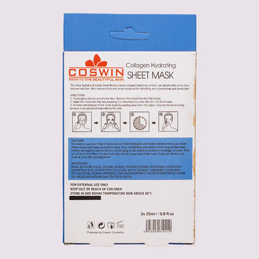 Face hydrating sheet mask