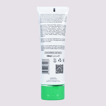 Coswin Extra Moisturizing Lightening Face Wash with Aloe Vera Extracts