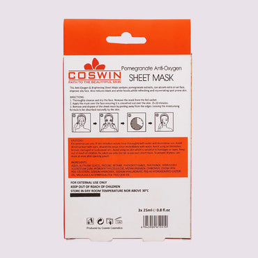 Coswin Pomegranate Anti‑Oxygen Sheet Mask