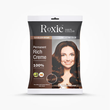 Roxie hair color sachet golden brown