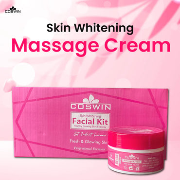 Skin whitening massage cream