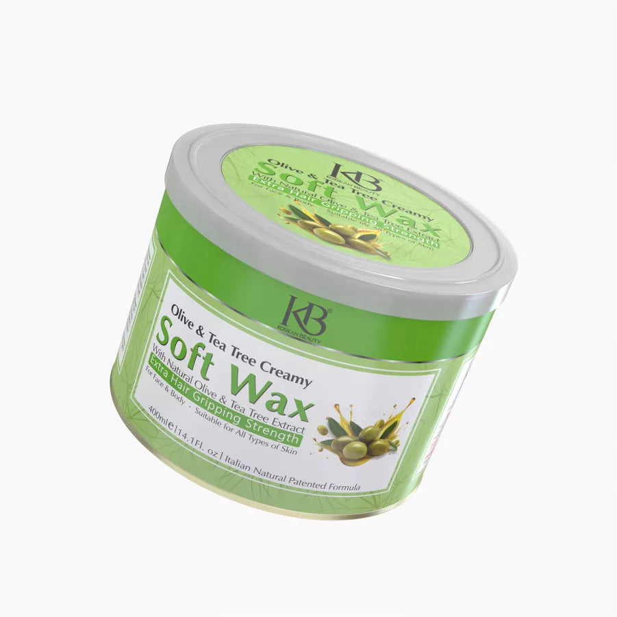 Korean Beauty Olive And Tea Tree Creamy Soft Wax