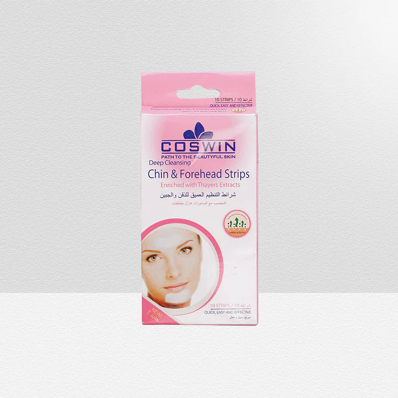 Chin and forehead strips
