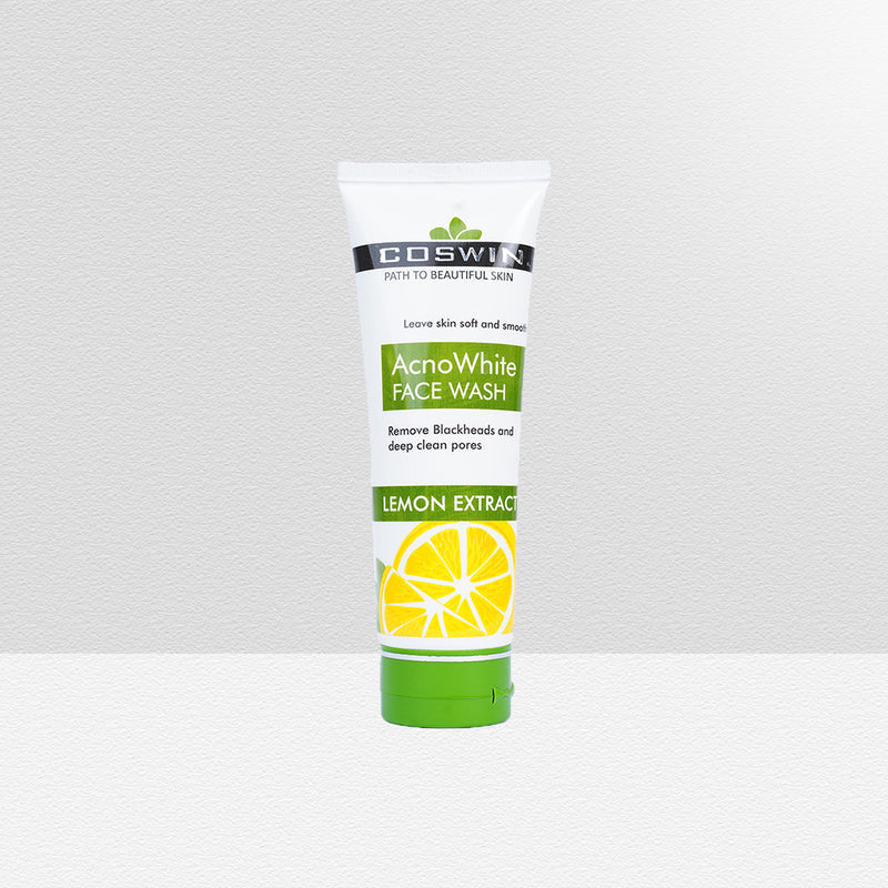 Face wash with lemon extract 