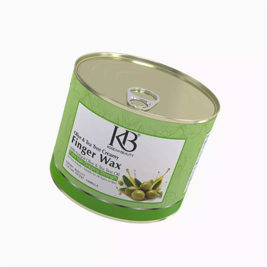 Finger wax with tea tree oil