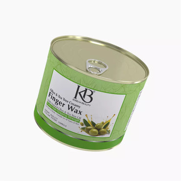 Finger wax with tea tree oil