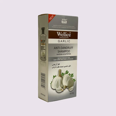 Garlic anti dandruff shampoo
