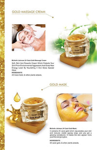 Golden facial kit pack