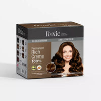 Roxie hair color box golden brown