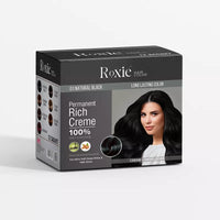 Roxie hair color box natural black