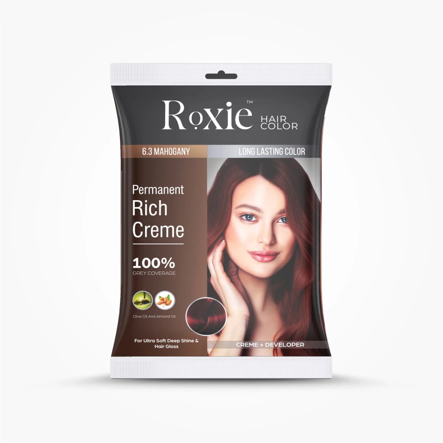 Roxie hair color sachet mahogany