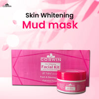 Skin whitening mud mask