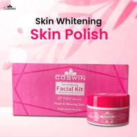 Skin whitening skin polish