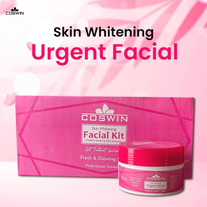Skin whitening urgent facial