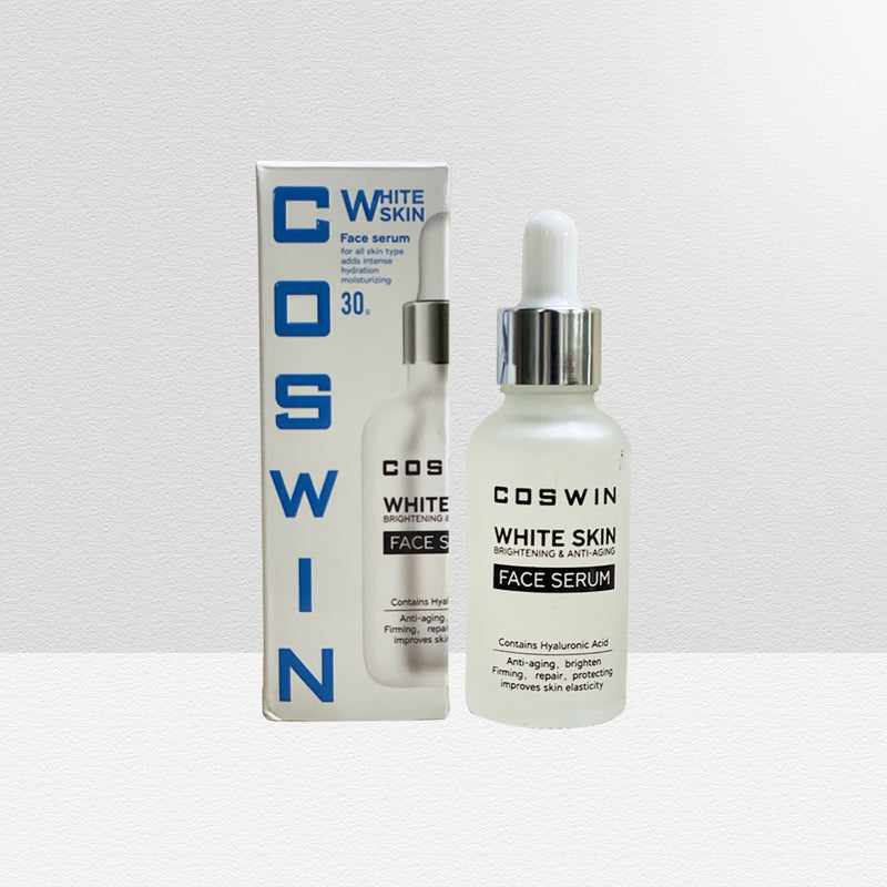 White skin face serum