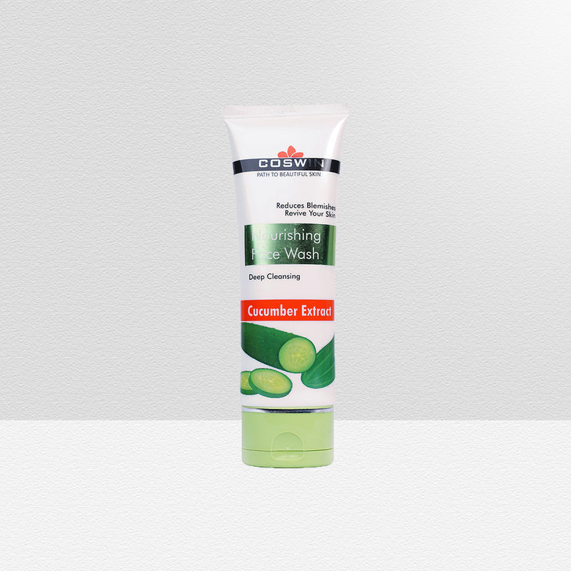 Whitening face wash with cucumber extract 