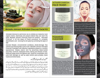 manual of using charcoal facial kit